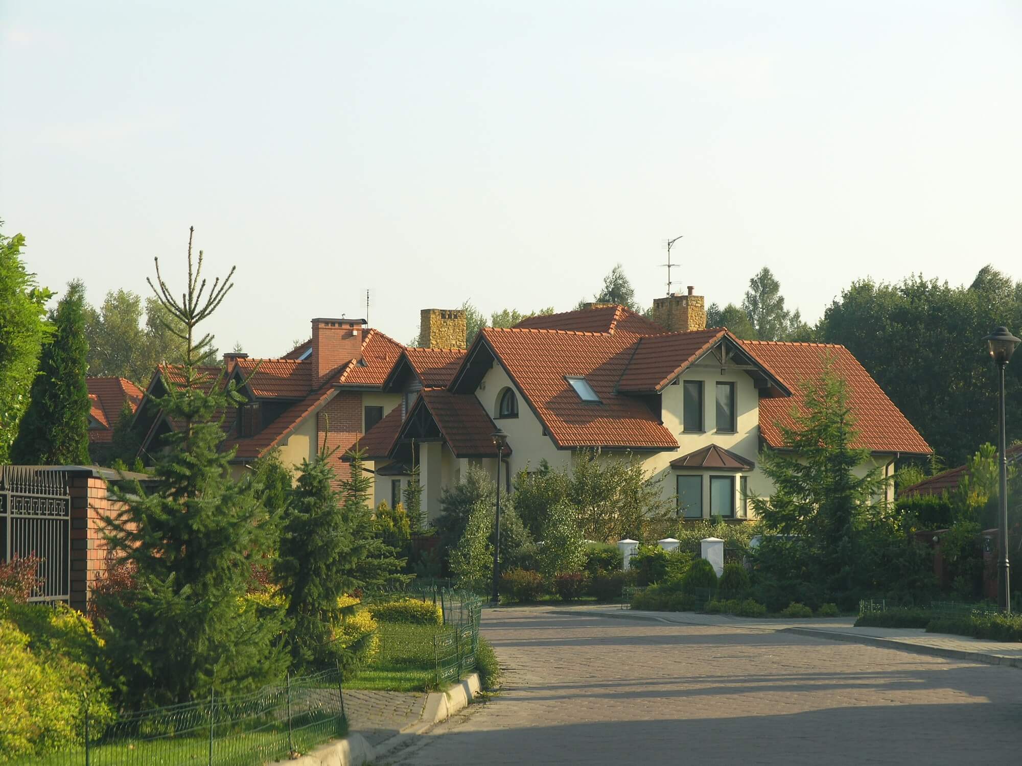 Osiedle domów jednorodzinnych w Konstancinie
